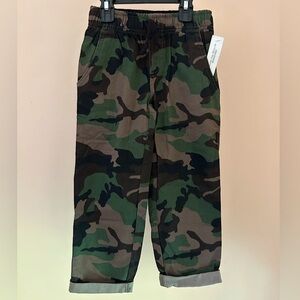 Camo Print Pull-On Pants | Boys XS (4/5) | New With Tag